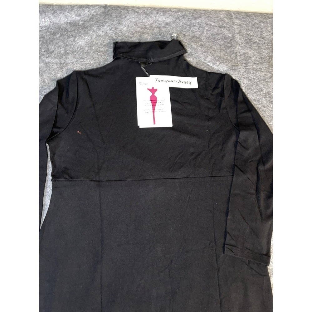 Women With Control Finespun Jersey Tummy Control Midi Dress Black PXL 16P 18P
